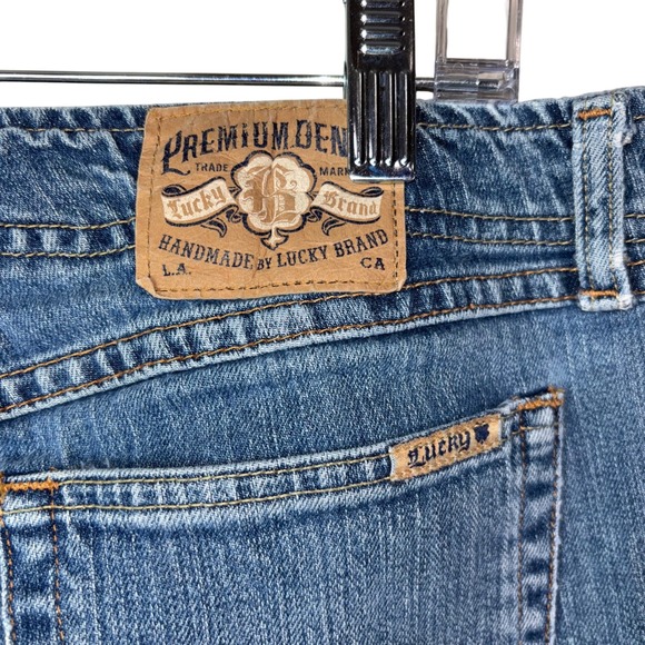 Lucky Brand Wonder Jean‎ Women's Size 12/31 Bootcut Denim Jeans - Picture 2 of 8
